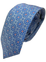 Remus Uomo Mens Tie & Pocket Square Set TP4862-22 Light Blue Northern
