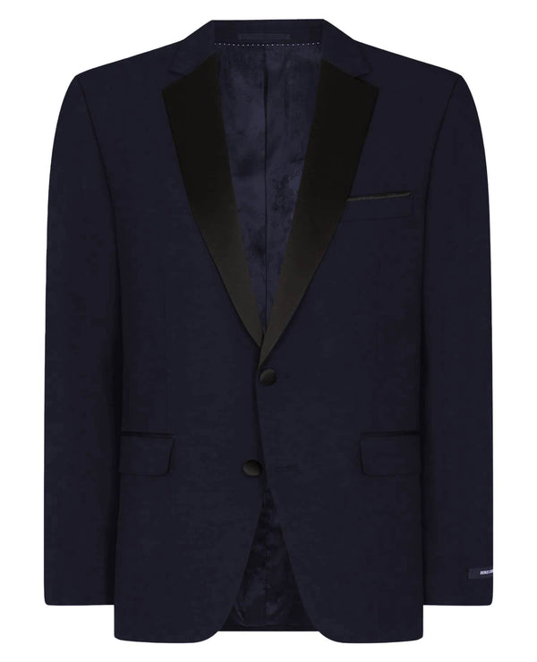 Remus Uomo Men’s Tuxedo Jacket Tapered Fit Paco 12163/79 Navy