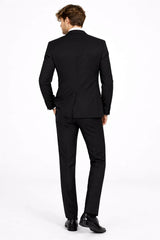 Remus Uomo Palucci Black Suit Tapered Fit Mix & Match 11770 Northern