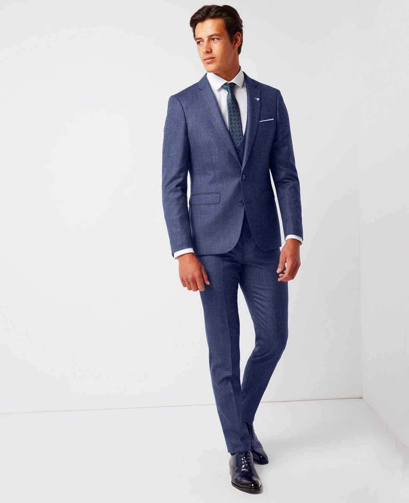Remus Uomo - Palucci Blue Wool Rich Suit