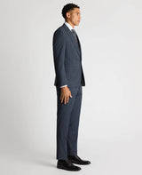 Remus Uomo Peppe Mix & Match Tapered Fit Suit Navy Check Northern