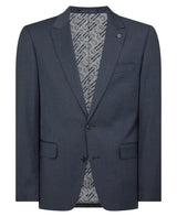 Remus Uomo Peppe Mix & Match Tapered Fit Suit Navy Check Northern