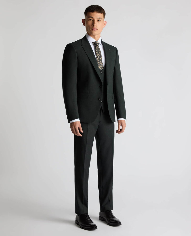 Remus Uomo Peppe Tapered Fit Mix & Match Suit Dark Green Northern