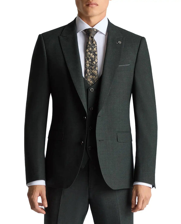 Remus Uomo Peppe Tapered Fit Mix & Match Suit Dark Green Northern