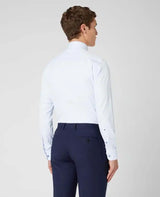 Remus Uomo Slim Fit Cotton Stretch Shirt Sky Blue Ballynahinch