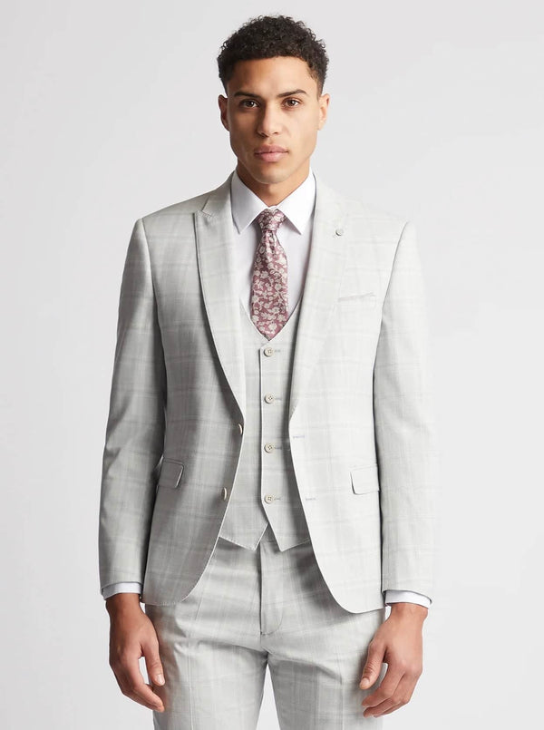 Remus Uomo Suit 12262/02 Pablo Mix & Match Light Grey Northern