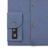 Remus Uomo Tapered Long Sleeve Formal Shirt Blue Northern Ireland