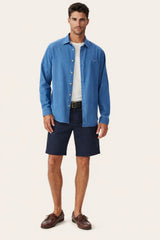 RM Williams Arno Regular Indigo Shirt Northern Ireland Belfast