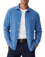 RM Williams Arno Regular Indigo Shirt Northern Ireland Belfast