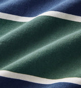 RM Williams Balmain Stripe Rugby Top Pine/Blue Northern Ireland