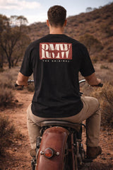 RM Williams Branded T-Shirt Black Northern Ireland Belfast