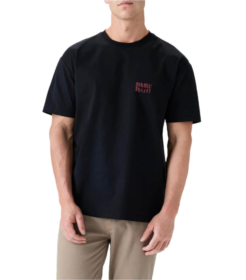 RM Williams Branded T-Shirt Black Northern Ireland Belfast
