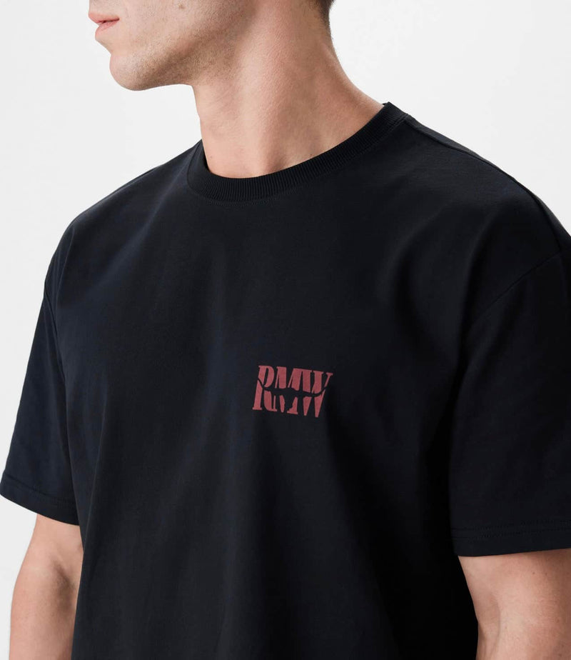 RM Williams Branded T-Shirt Black Northern Ireland Belfast