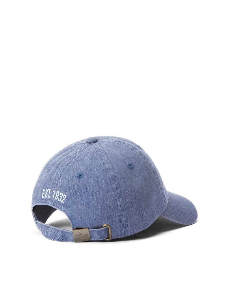 RM Williams Branded Twill Baseball Cap Blue Northern Ireland Belfast