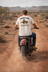 RM Williams Cloudbuster T-Shirt White Northern Ireland Belfast