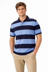 RM Williams Cradle Polo Shirt Navy Blue Northern Ireland Belfast