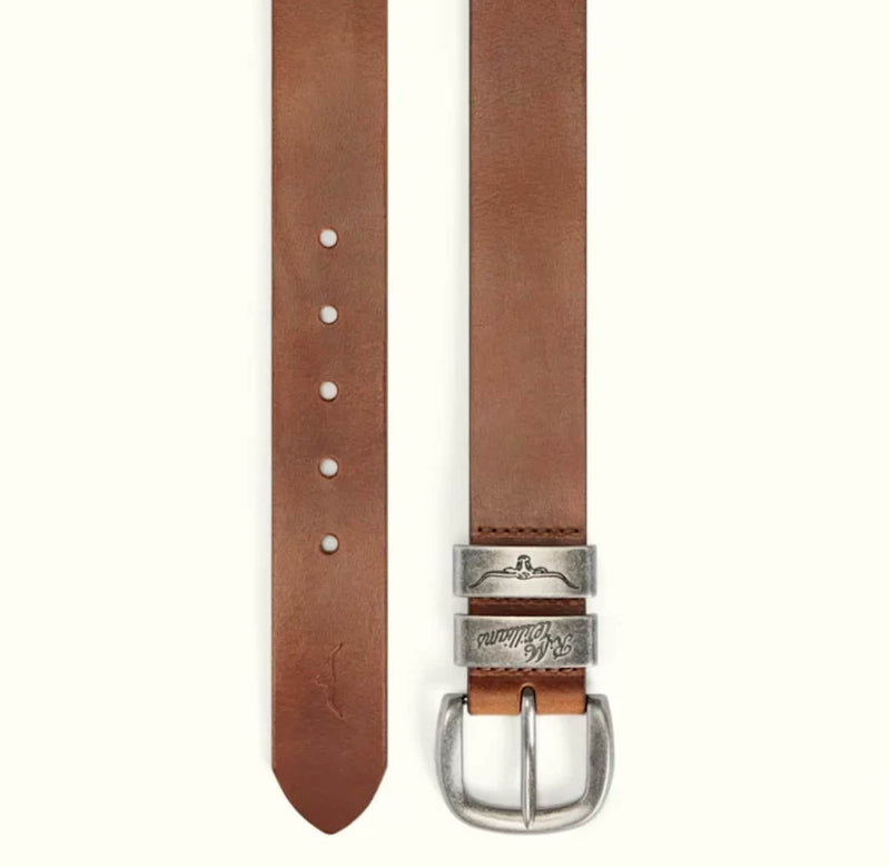 RM Williams Drover Belt Caramel/Silver Northern Ireland Belfast