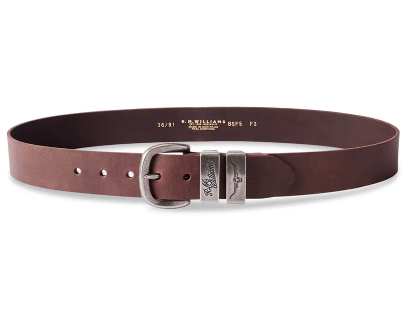 RM Williams Drover Leather Belt Bark Northern Ireland Belfast