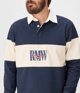 RM Williams Heritage Rugby Top Navy Northern Ireland Belfast