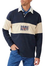 RM Williams Heritage Rugby Top Navy Northern Ireland Belfast