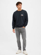 RM Williams Kandos Crew Sweatshirt Vintage Black Northern Ireland
