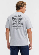 RM Williams Kandos T-Shirt Grey Marle Northern Ireland Belfast