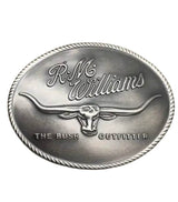 RM Williams Logo Buckle Antique Silver Northern Ireland Belfast