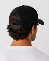 RM Williams Longhorn Trucker Cap Black Wash Northern Ireland Belfast