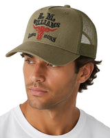 RM Williams Longhorn Trucker Cap Dark Olive Northern Ireland Belfast