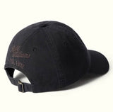 RM Williams Longhorn Twill Baseball Cap Black Northern Ireland Belfast