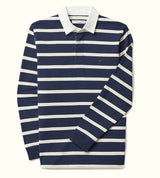 RM Williams Mens Brunswick Rugby Top Navy/Sand Northern Ireland