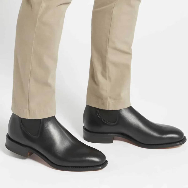 RM Williams Mens Comfort Craftsman Black Yearling Northern Ireland