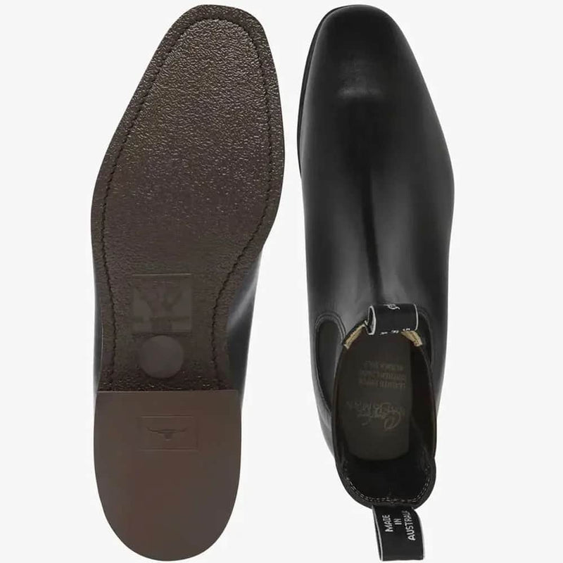 RM Williams Mens Comfort Craftsman Black Yearling Northern Ireland