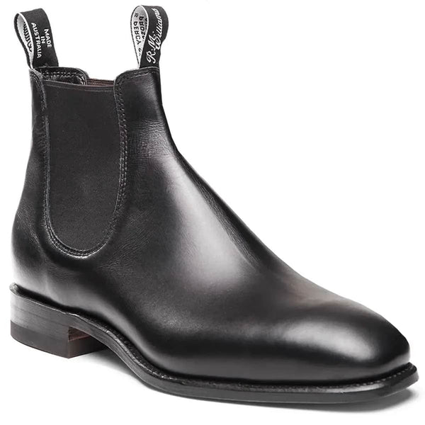 RM Williams Mens Comfort Craftsman Black Yearling Northern Ireland