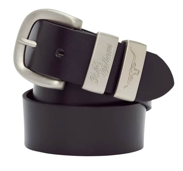 RM Williams Mens Drover Belt Black Northern Ireland Belfast