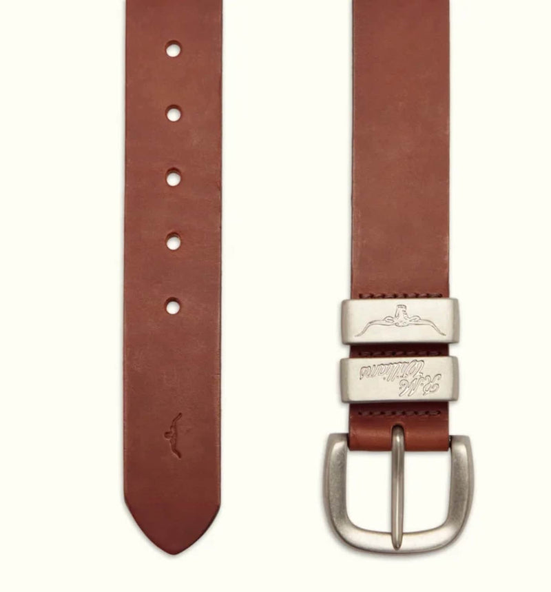 RM Williams Mens Drover Belt Dark Tan Northern Ireland Belfast