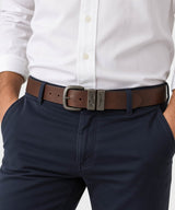 RM Williams Mens Drover Belt Mid Brown/Bronze Northern Ireland Belfast