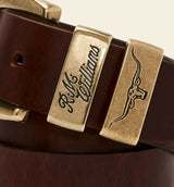 RM Williams Mens Drover Belt Mid Brown Northern Ireland Belfast