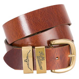 RM Williams Mens Drover Belt Mid Brown Northern Ireland Belfast