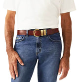 RM Williams Mens Drover Belt Mid Brown Northern Ireland Belfast