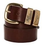 RM Williams Mens Drover Belt Mid Brown Northern Ireland Belfast