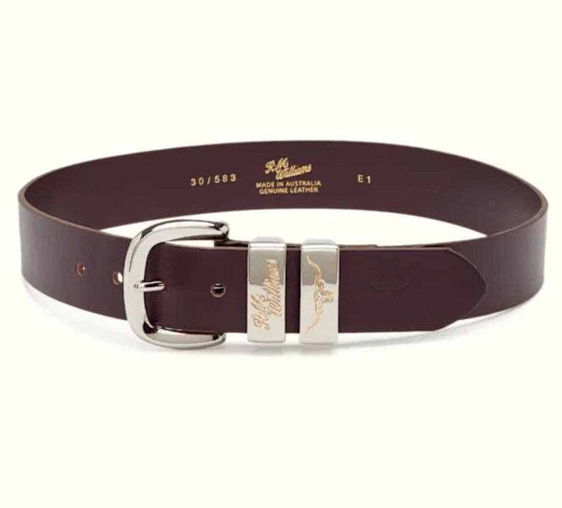 RM Williams Mens Jerrawa Belt Chestnut Northern Ireland Belfast