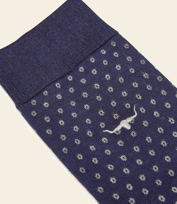 RM Williams Mens Nelson Socks Navy/Grey Northern Ireland Belfast