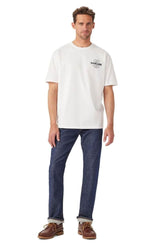 RM Williams Mens Prospect Tee T-Shirt White Northern Ireland Belfast