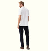 RM Williams Mens Rod Polo Shirt White Northern Ireland Belfast