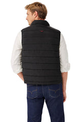 RM Williams Mens Rydal Gilet Black Northern Ireland Belfast