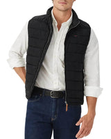RM Williams Mens Rydal Gilet Black Northern Ireland Belfast