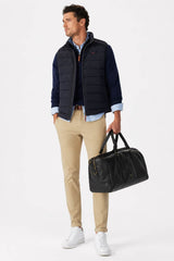 RM Williams Mens Rydal Gilet Navy Northern Ireland Belfast