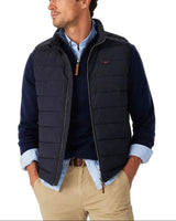 RM Williams Mens Rydal Gilet Navy Northern Ireland Belfast