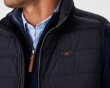 RM Williams Mens Rydal Gilet Navy Northern Ireland Belfast